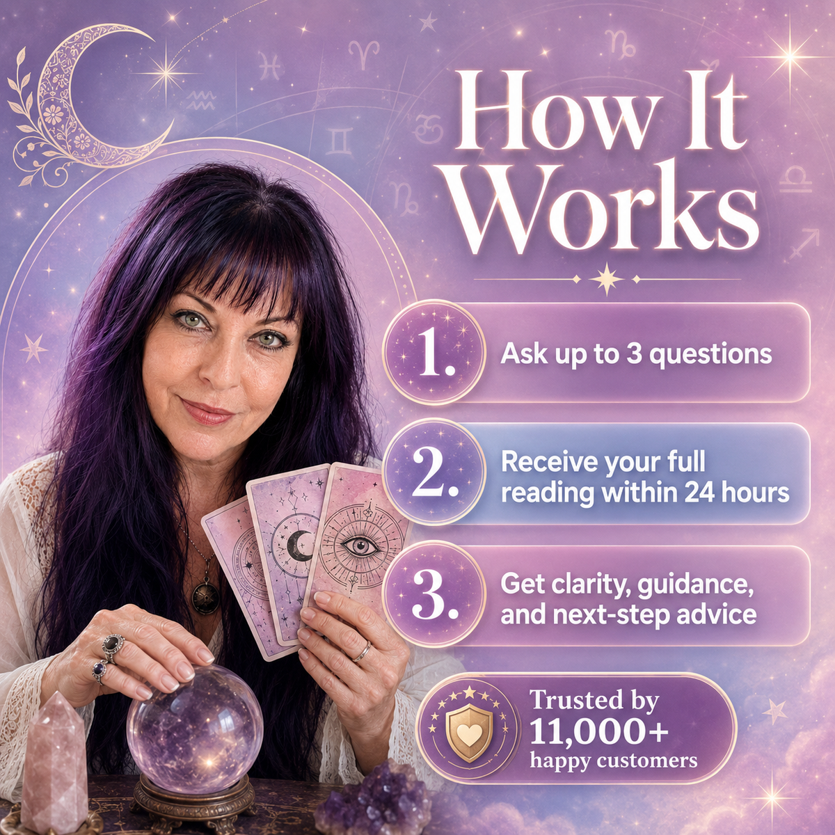 Psychic Reading - Get Clarity and Guidance